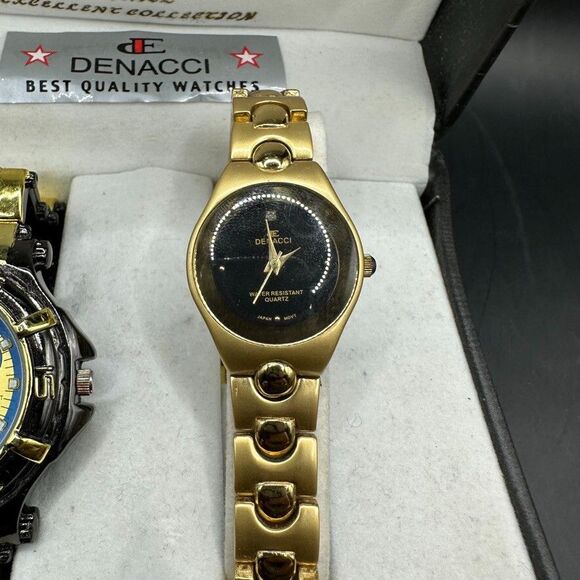 Denacci Quartz Watches Set Mens Womens Water Resistant Stainless Steel Partners main image 12